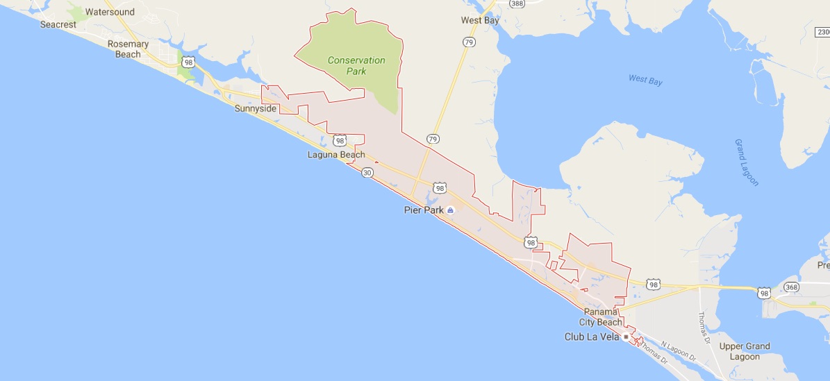 panama_city_beach_-_google_maps